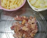 ☆チキン&ぽてとグラタン☆作り方3写真