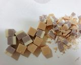 ゆで小豆のチョコパラパラケーキ♪♪作り方3写真