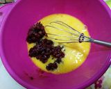 ゆで小豆のチョコパラパラケーキ♪♪作り方4写真
