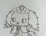 ひな祭りキャラケーキ♪♪作り方18写真