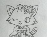 ひな祭りキャラケーキ♪♪作り方19写真