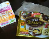 スライス生チョコで♪チョコレートスコーン作り方1写真