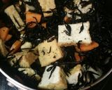 簡単！ひじきと大豆の具だくさん煮物作り方3写真