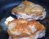 チキンハニーロースト　リンゴソテー添え作り方9写真