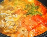 残ったトマトスープでペンネのスープパスタ作り方1写真