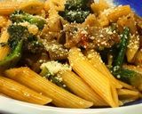 残ったトマトスープでペンネのスープパスタ作り方4写真