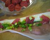 豚肉巻き巻きズッキーニのフライ作り方3写真