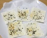 焼売の皮でサクサクっ☆バジルチーズ♪作り方3写真