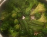 ビタクラフトで美味しい緑の野菜の蒸し焼き作り方3写真