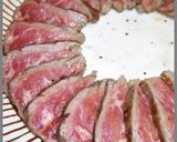 ローストビーフに牛ブロック肉の盛り付け方作り方10写真