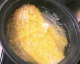 鰹ダシ♪イタリアン鍋風トマトスープパスタ作り方1写真