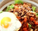 香味ペーストで豚そぼろきのこ丼作り方5写真