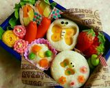 サンドイッチで♪蝶々の春弁当♡作り方7写真