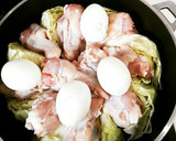 簡単美味しい☆手羽元とキャベツの放置料理作り方4写真