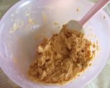 キャラメルとアーモンドの厚焼きクッキー✽作り方3写真