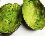 海苔と納豆のアボカドココット作り方1写真