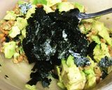 海苔と納豆のアボカドココット作り方4写真
