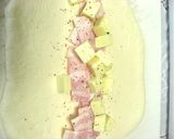 ベーコンチーズフランスパン作り方4写真