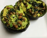 海苔と納豆のアボカドココット作り方6写真