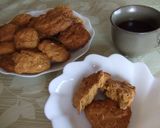 キャラメルとアーモンドの厚焼きクッキー✽作り方5写真
