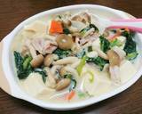 親子で食べられる☆まろやか豆乳スープ！作り方6写真