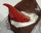 パリパリパリチーズとチョコヨーグルト❤︎作り方4写真