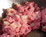 簡単★筍たっぷりハンバーグ作り方3写真