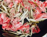 牛ごぼうしぐれ煮❤️作り方4写真