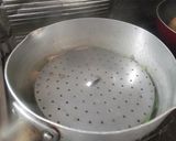 菜ばなと油揚げの煮物作り方3写真