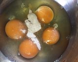 小松菜とえのきの玉子焼き作り方3写真