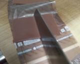 チョコ餅。作り方1写真