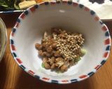納豆のねぎ塩和え作り方1写真