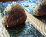 青じそたっぷり赤味噌焼きおにぎり作り方3写真