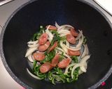 うどんdeナポリタン作り方2写真
