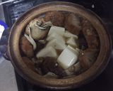 やさしい味☆油麩と干しキノコの含め煮作り方6写真
