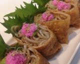 ☆めちゃ簡単！春のお弁当にも～そば稲荷～作り方6写真