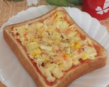 ほうれん草のごま和えしらすチーズトースト作り方7写真