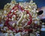ポークビーンズ（大豆の水煮を使って）作り方5写真