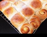 HBではちみつ♪ミルクちぎりパン作り方19写真