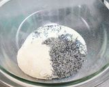 レンジで簡単!黒ゴマプリン作り方1写真