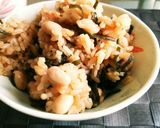 塩昆布と大豆のご飯♪作り方4写真
