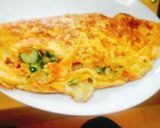 野菜たっぷり簡単オムレツ作り方5写真