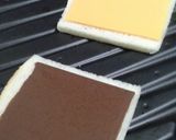 チョコとチーズの簡単サンドイッチ作り方1写真