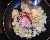 蟹と桜海老の炒飯作り方3写真