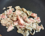 アスパラガスとごぼうと豚肉の塩きんぴら作り方3写真
