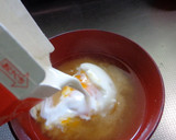 最速の牛乳とゆで卵の具の味噌汁作り方6写真