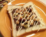 ビーンズチョコマヨトースト作り方3写真