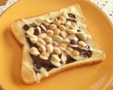 ビーンズチョコマヨトースト作り方4写真