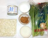 鯖缶で味噌そぼろ・簡単うどん♪うどんすき作り方1写真