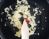 春だ！サーモンと菜の花のクリームパスタ作り方5写真